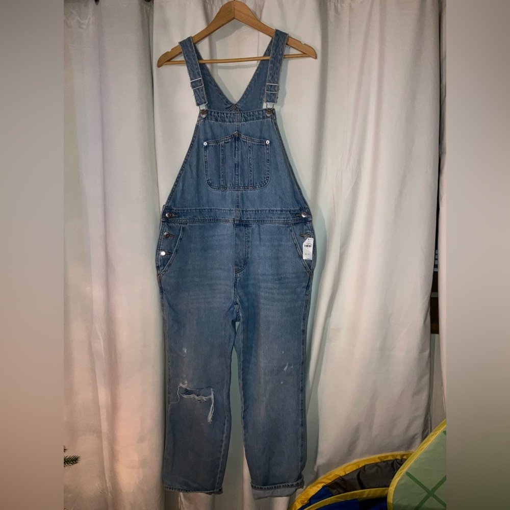 Old Navy Blue Denim Overalls